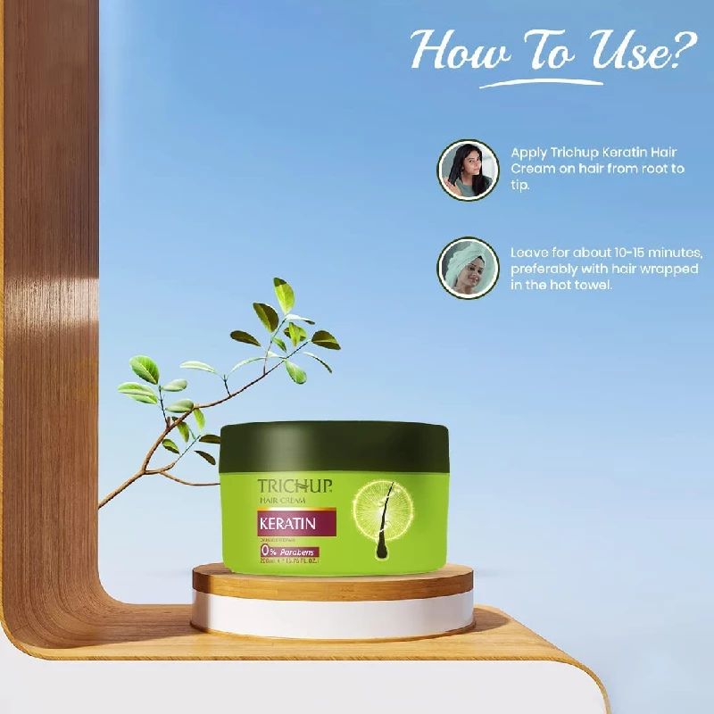 Trichup Keratin Hair Cream, 200 ml-3.webp